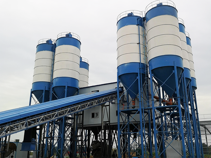 HZS180 concrete batching plant-02