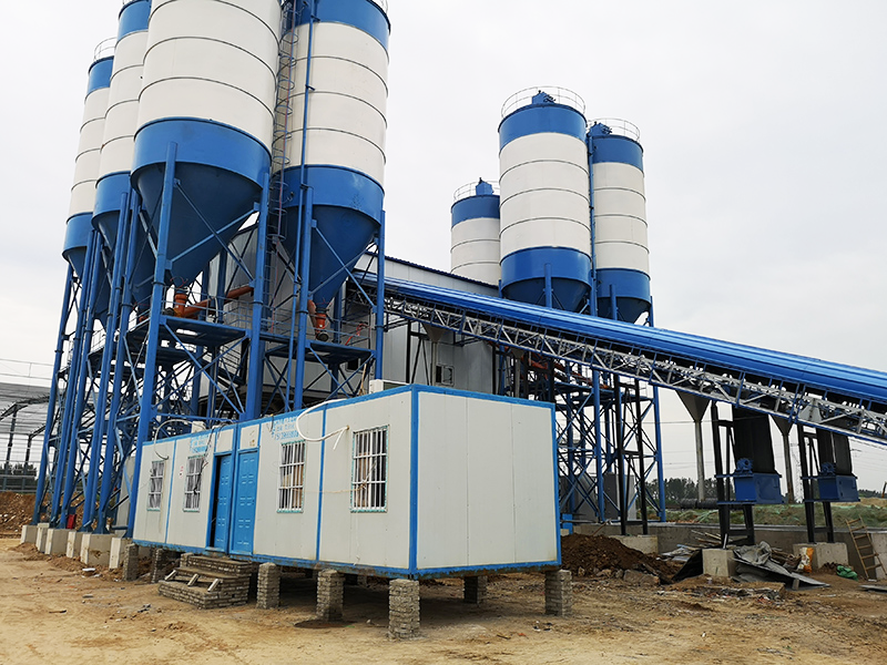 HZS180 concrete batching plant