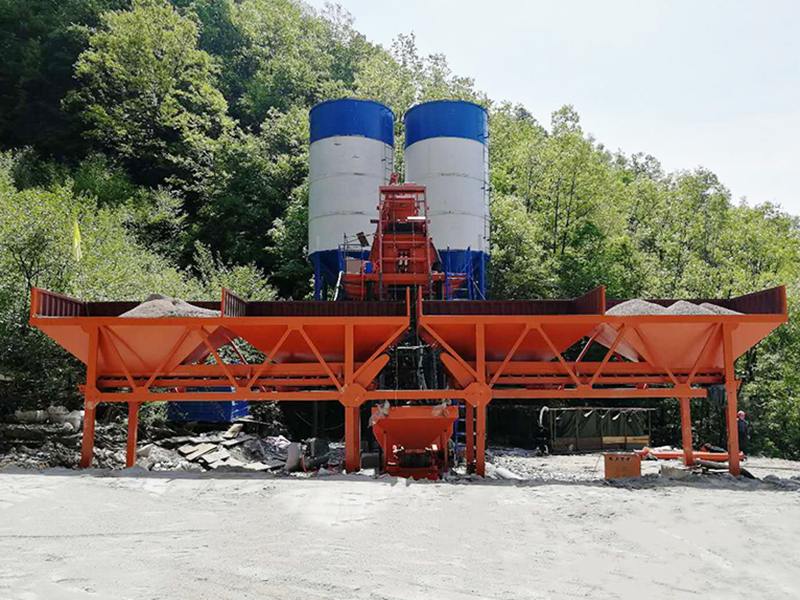 HZS50 concrete batching plant-04