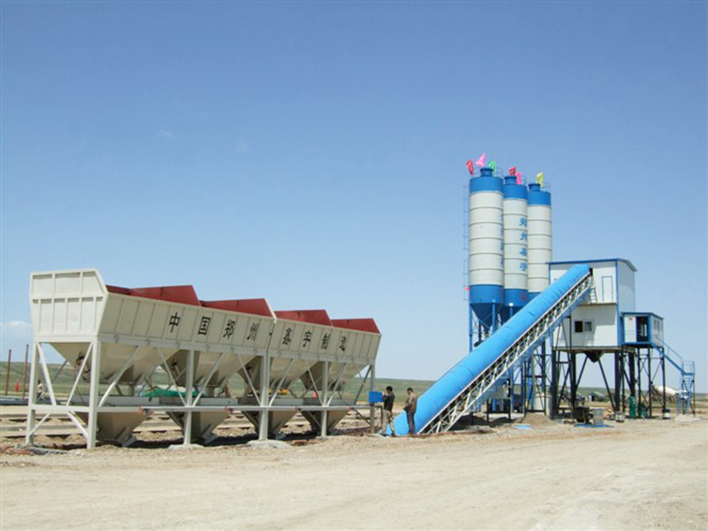 HZS60 concrete batching plant-03