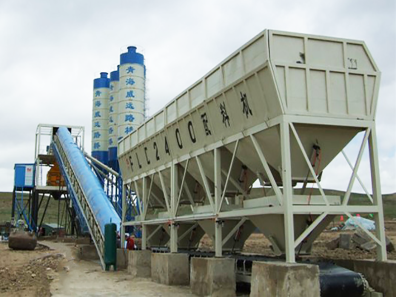 HZS60 concrete batching plant-08