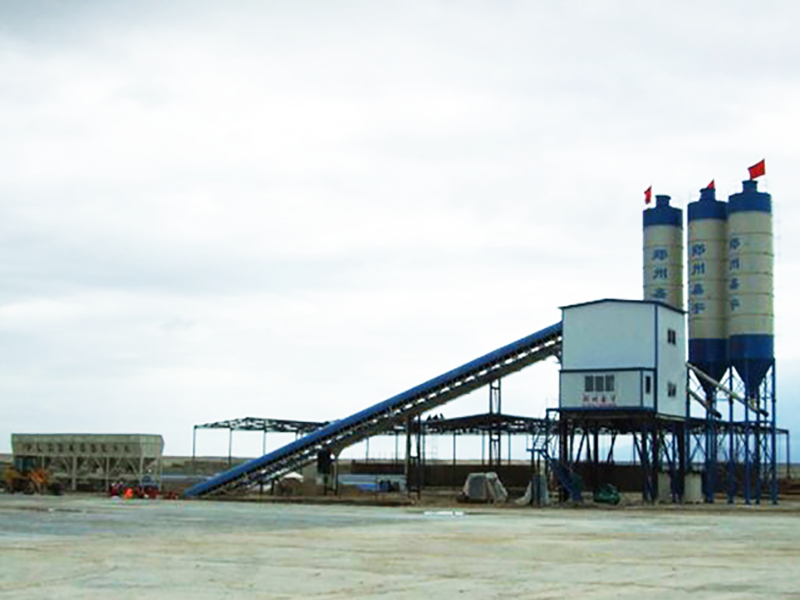 HZS60 concrete batching plant-04