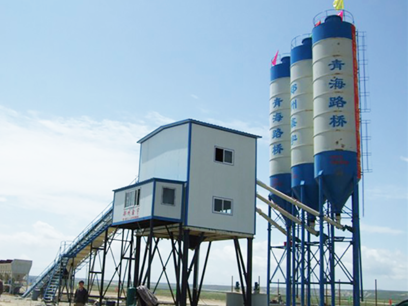 HZS60 concrete batching plant-01