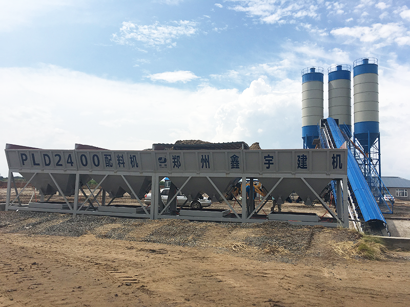 HZS90 concrete batching plant-03