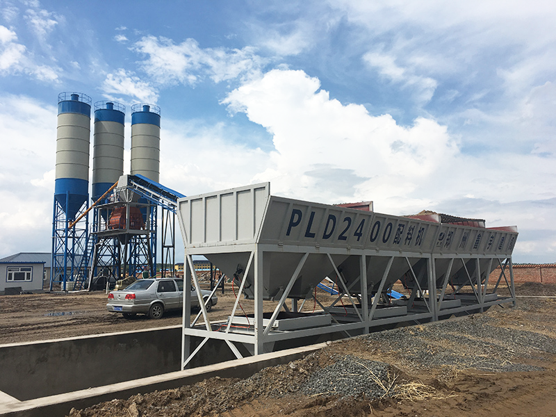 HZS90 concrete batching plant-02