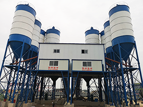 HZS180 concrete batching plant