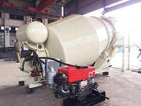 concrete mixer tank