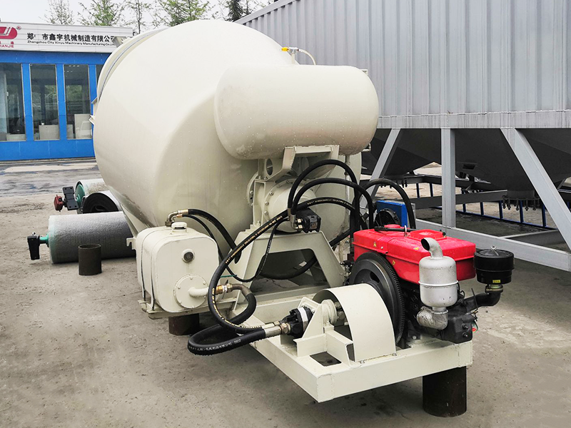 concrete mixer tank